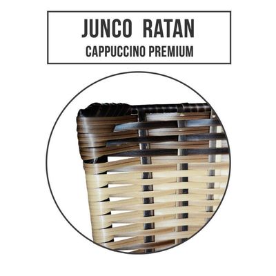 4 Cadeiras Para Mesa Branca Hawai Cappuccino Premium Cor:vermelho
