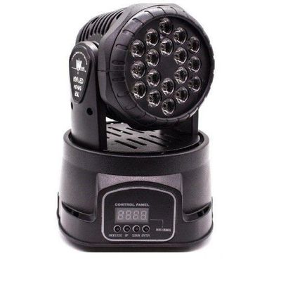Moving Head RGB 18 Led 3 Watts Triled Lorben