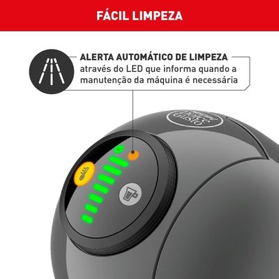 Cafeteira Nescafé Dolce Gusto Arno Genio S Basic DGS5 Grafite 220V