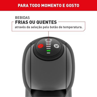 Cafeteira Nescafé Dolce Gusto Arno Genio S Basic DGS5 Grafite 220V