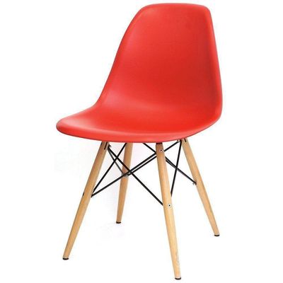 Cadeira Eiffel Charles Eames F03 Vermelho