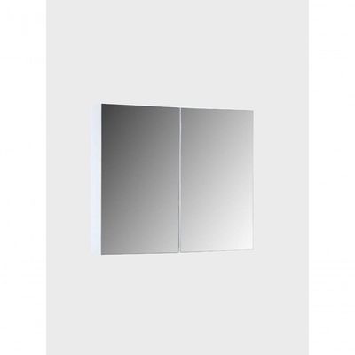 Armário Para Banheiro Com Espelho 80cm Mdf Branco - On Móveis