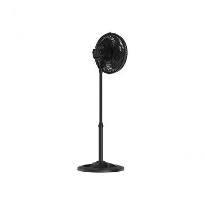 Ventilador De Coluna Preto 30cm Turbo 6 Pas Oscilante Ventisol - 220v