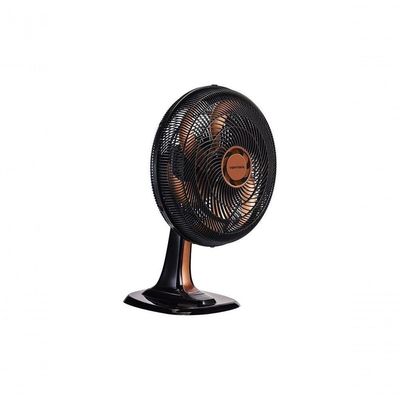 Ventilador De Mesa Bronze Turbo 40cm 6 Pas Oscilante Ventisol 220v