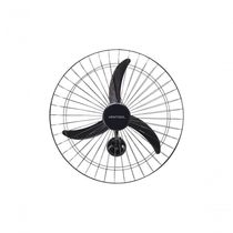 Ventilador De Parede Ventisol Oscilante 60cm Metal Preto 1400rpm Bivolt