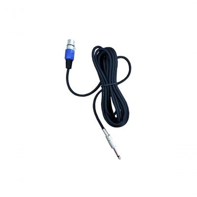 Microfone Leson Ls-58 Metalico Champanhe Cardioide Cabo...