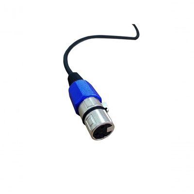 Microfone Leson Ls-58 Metalico Champanhe Cardioide Cabo...