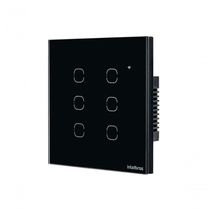Interruptor Smart Touch Intelbras Wifi Preto