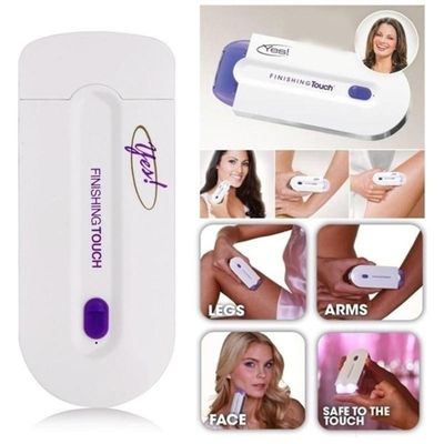 Depilador Led Removedor Pelos Laser Sensor Feminino Touch Light Sem Dor Rosto Perna Braco E Virilha
