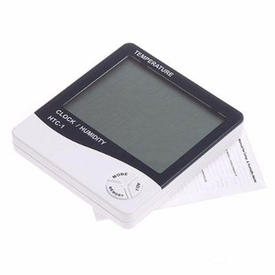 Termometro Digital Medidor Temperatura Relogio Umidade Termo Higrometro Despertador