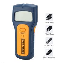 Scanner Parede Obstaculos Fios Detector Vigas Madeiras Metais Digital Eletronico 3 Em 1 Sem Fio