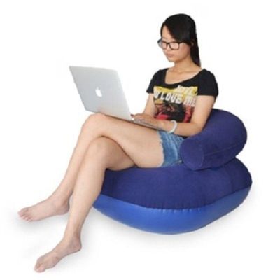 Sofa Poltrona Ultra Lounge Inflavel Cadeira Cama Colchao Portatil Quarto Sala Jardim Piscina Kit