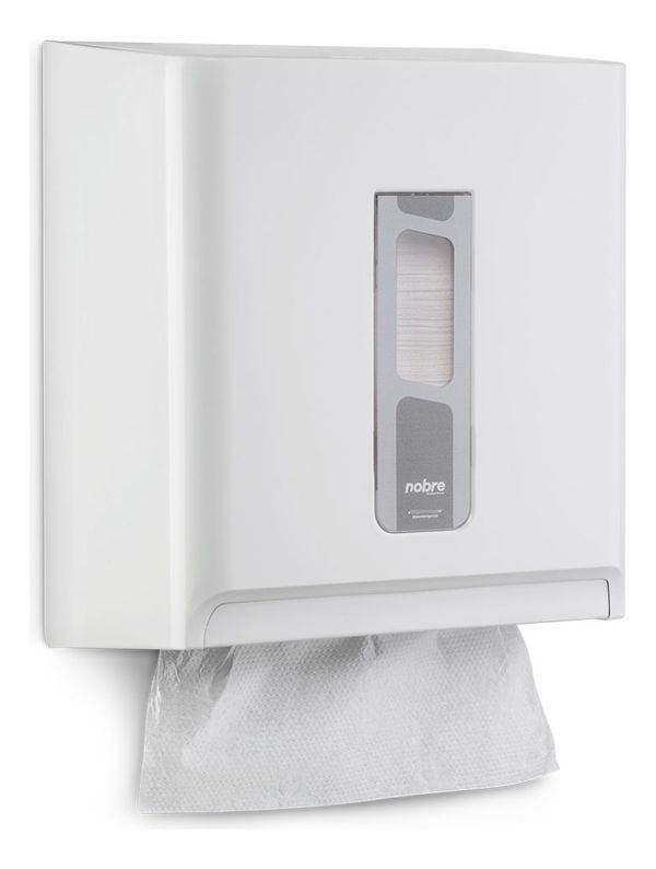 Dispense Papel Toalha Interfolhas Nobre Street Branco Parede