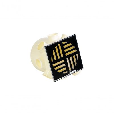 Caixa Sifonada Com Grelha Quadrada Cromada 150 X 150 X 50 Mm - Krona
