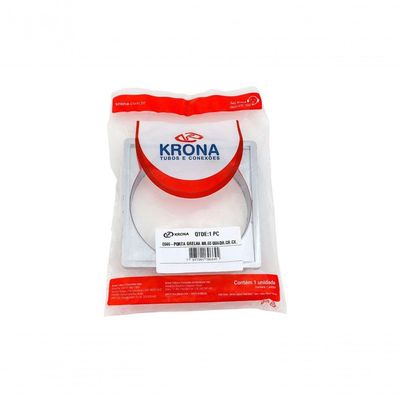 Porta Grelha Quadrada 150 Mm Cromada - Krona