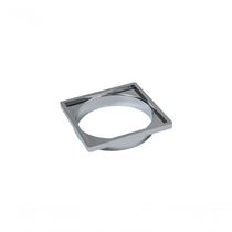 Porta Grelha Quadrada 150 Mm Cromada - Krona