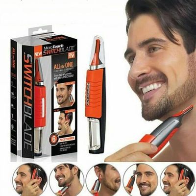 Máquina De Cortar Cabelo E Aparador De Pelos 6 Em 1 Sem Fio Com Led