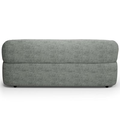 Sofá 3 Lugares Orgânico Sala De Estar Living 170cm Carmen F04 Linho Cinza - Lyam Decor