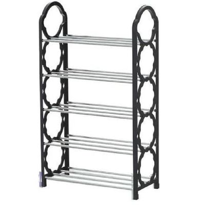Sapateira Vertical Multiuso Com 5 Prateleiras – Organizador Para Até 10 Pares De Calçados