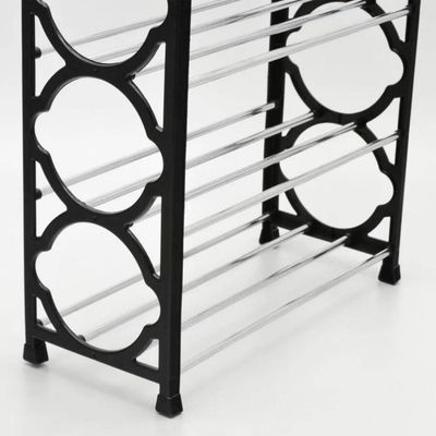 Sapateira Vertical Multiuso Com 5 Prateleiras – Organizador Para Até 10 Pares De Calçados