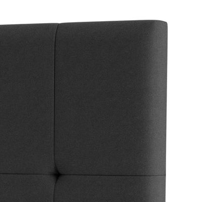 Cabeceira Piave Veluto Cinza Sup King (8x195x120) - Ortobom