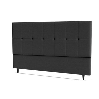 Cabeceira Piave Veluto Cinza Queen (8x160x120) - Ortobom