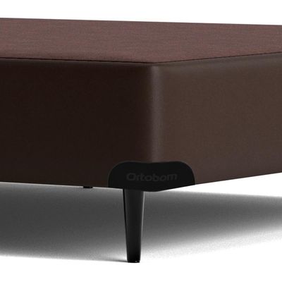 Base Sommier Marrom Viúva (128x188x23) - Ortobom