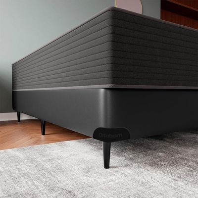 Base Sommier Preto Super King (193x203x23) - Ortobom