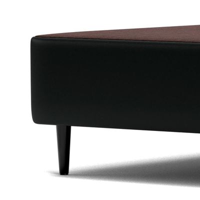 Base Sommier Preto Solteiro (88x188x23) - Ortobom