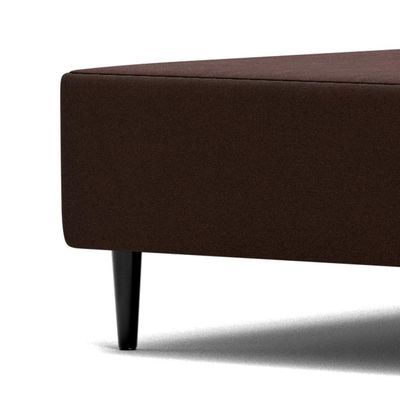 Base Sommier Camurça Marrom Casal (138x188x23) - Ortobom