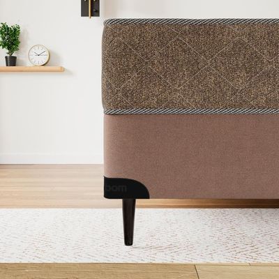 Base Sommier Camurça Bege Super King (193x203x23) - Ortobom