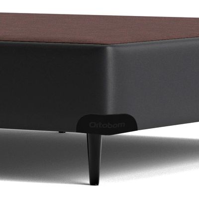 Base Sommier Cinza Queen (158x198x23) - Ortobom