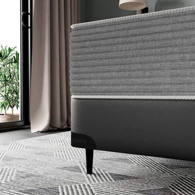 Base Sommier Cinza Casal (138x188x23) - Ortobom