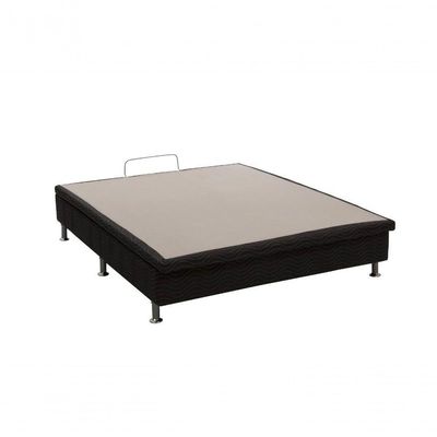 Base Baú Physical Preto Casal (138x188x25) - Ortobom