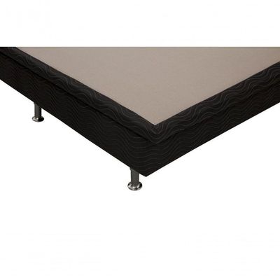 Base Baú Physical Preto Casal (138x188x25) - Ortobom