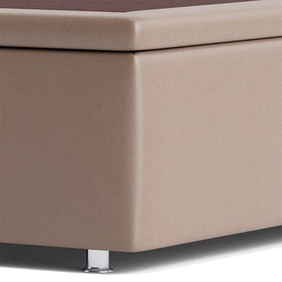 Base Baú Physical Bege Queen (158x198x39) - Ortobom