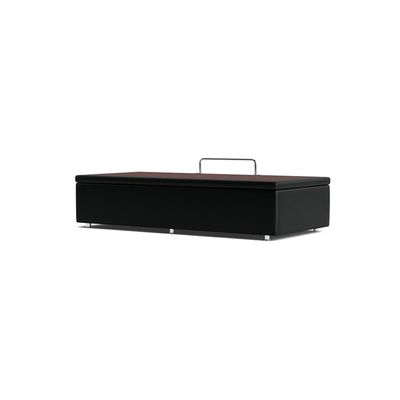 Base Baú Phy Preto Solteiro (88x188x39) - Ortobom