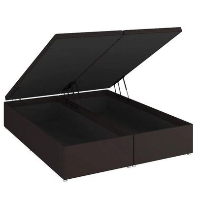 Base Baú Physical Marrom Queen (158x198x39) - Ortobom