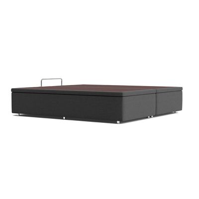 Base Baú Physical Camurça Cinza Queen (158x198x39) - Ortobom