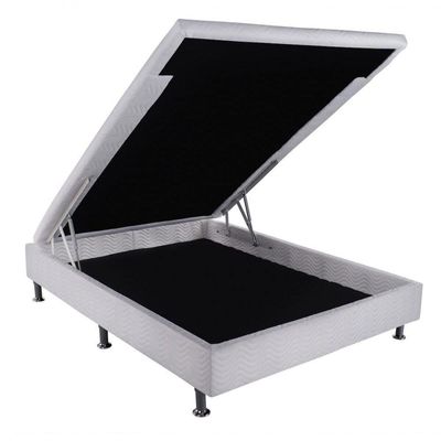 Base Baú Physical Branco Casal (138x188x25) - Ortobom