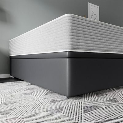 Base Baú Phy Cinza Solteiro (88x188x39) - Ortobom