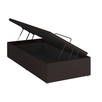 Base Baú Phy Marrom Solteiro (88x188x39) - Ortobom
