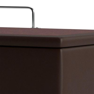 Base Baú Phy Marrom Solteiro (88x188x39) - Ortobom