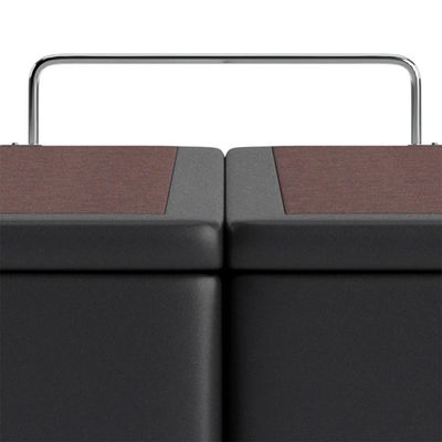 Base Baú Cinza Super King (193x203x39) - Ortobom