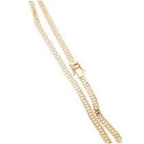 Cordão Corrente Grumet Duplo Fecho 7mm 40g Top