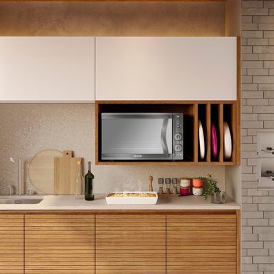 Forno Elétrico De Bancada Mueller Espelhado 50 Litros 220V