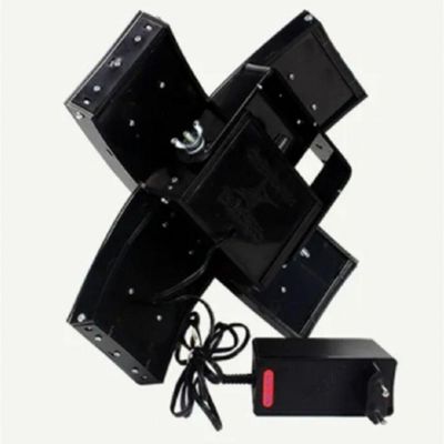 Jogo De Luz 8 Canhão De Led Ritmico Iluminação