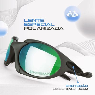 Oculos Sol Proteção Uv Cinza Lupa Metal Masculino + Case