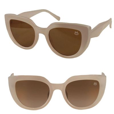 Oculos Sol Social Case Vintage Proteção Uv Praia Feminino