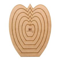 Gabarito Flor Gigante Mdf F019